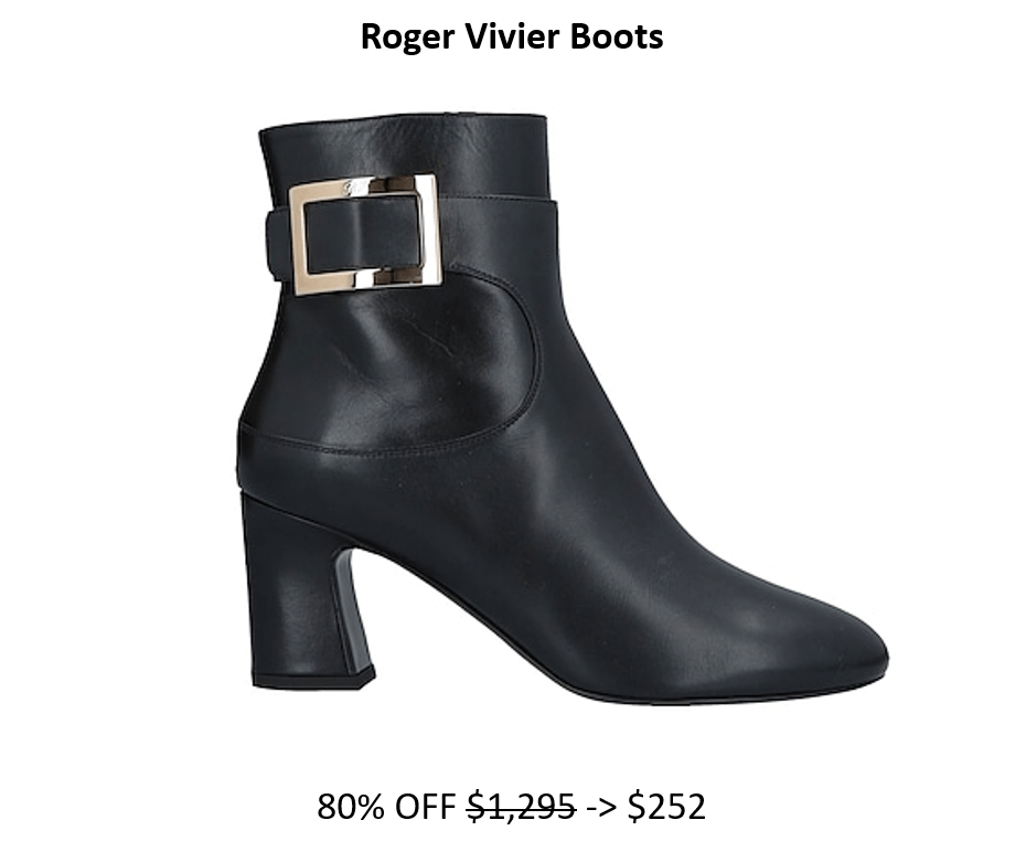 Roger Vivier Boots 80%&nbsp;Off