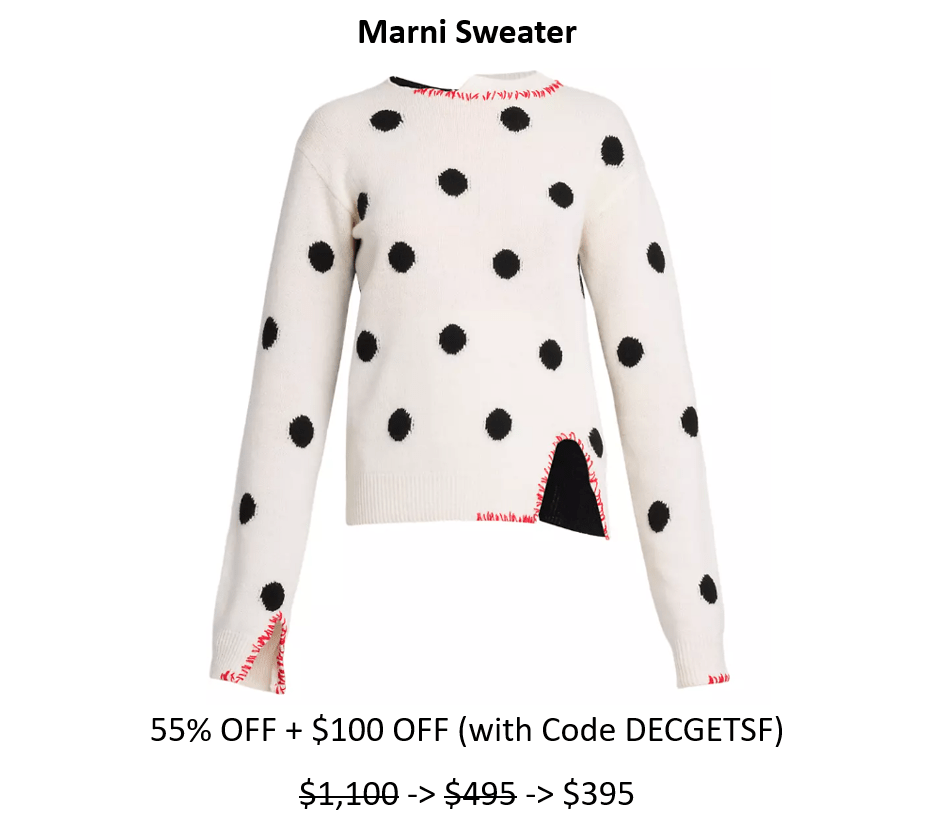Marni Sweater 65%&nbsp;Off