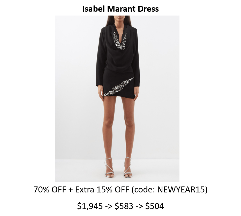 Isabel Marant Dress 75%&nbsp;Off